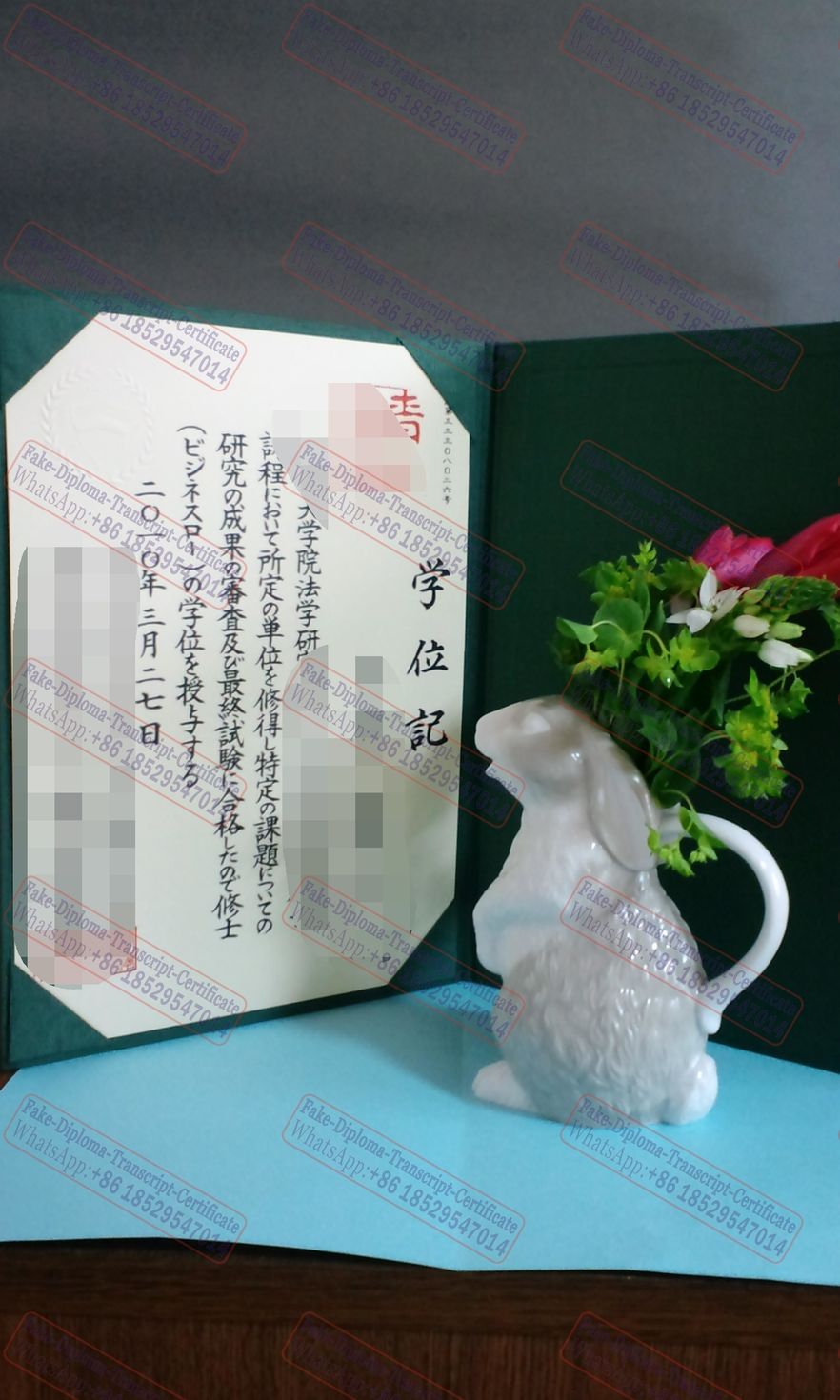 Best Fake Aoyama Gakuin University Certificate