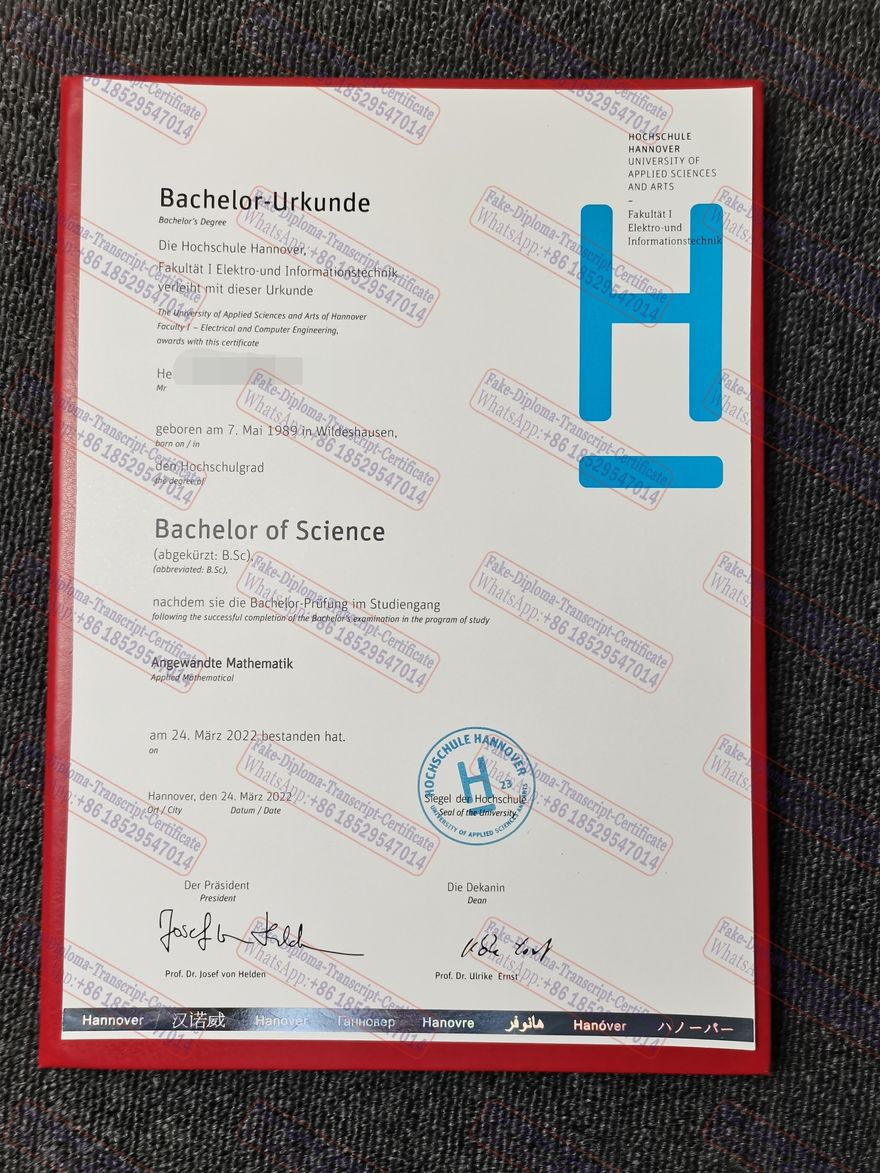 Best Fake Leibniz University Hannover Certificate