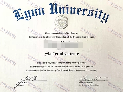 Best Fake Lynn University Certificate