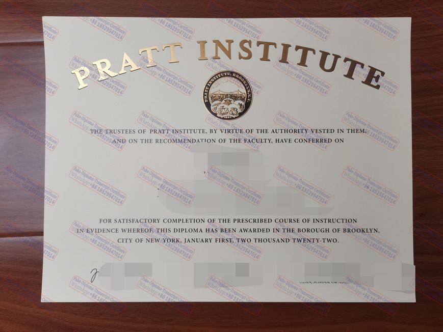 Best Fake Pratt Institute Diploma