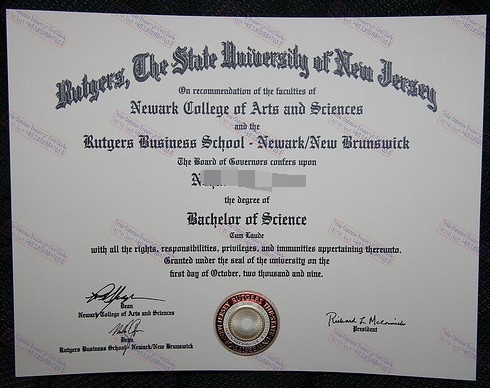 Best Fake Rutgers, the State University of New Jersey Degree