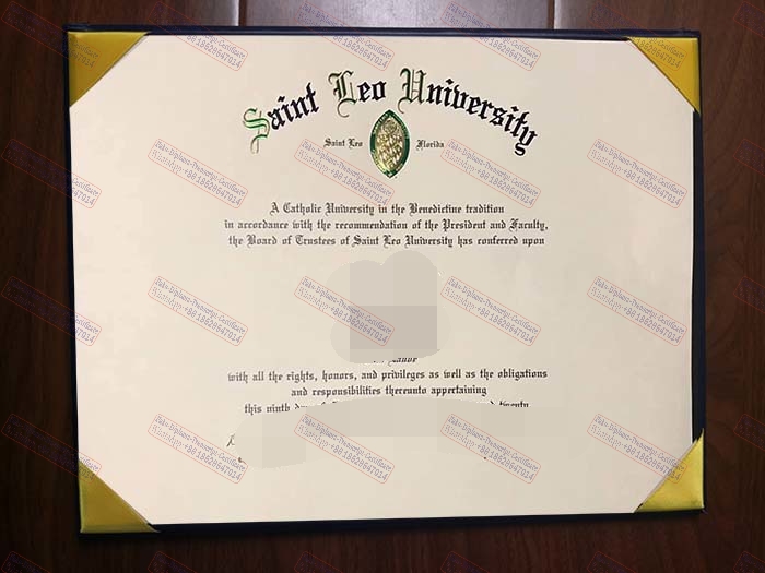 Best Fake Saint Leo University Certificate