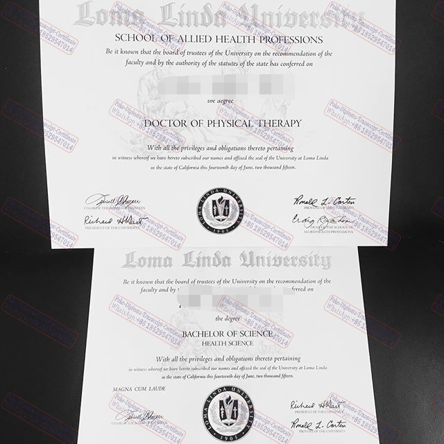 Best Fake The best website to buy fake loma linda University Certificate Diploma