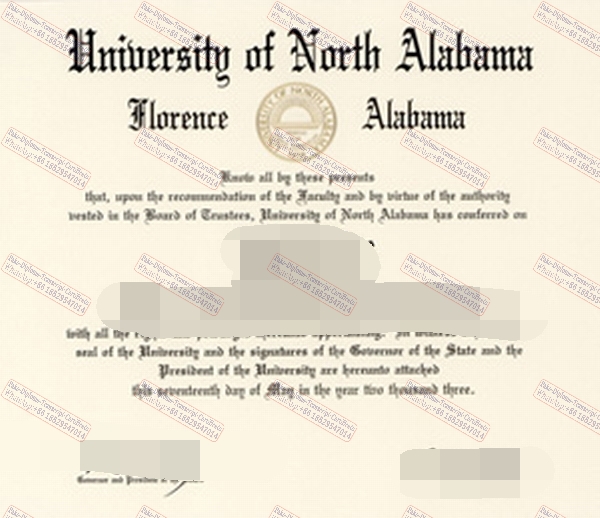 Best Fake University of North Alabama Degree