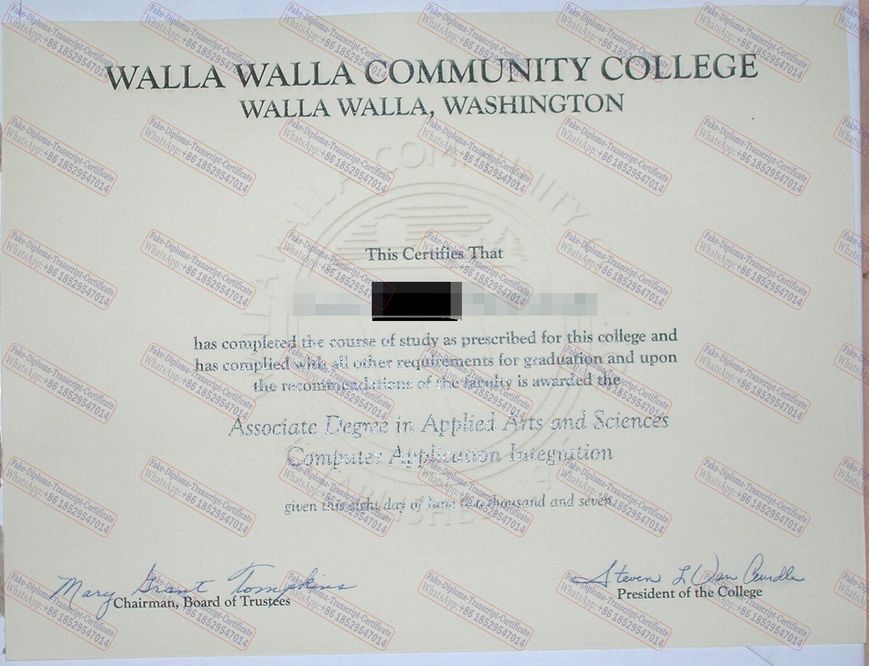 Best Fake Walla Walla Community College Degree