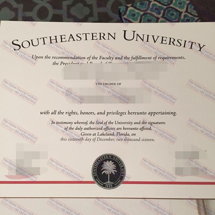 Best Fake outheastern University Certificate