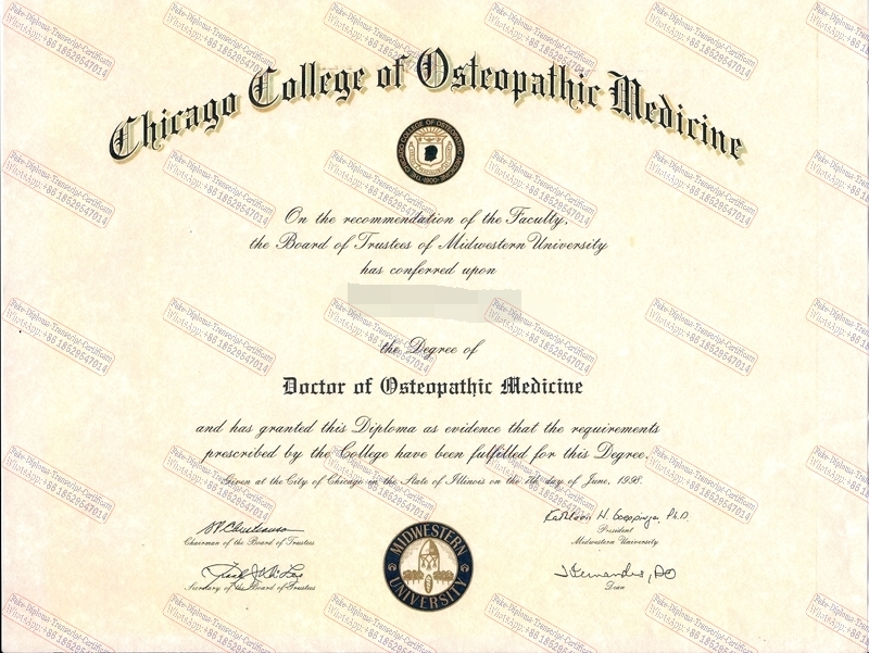 Buy fake Chicago College of Osteopathic Medicine Degree