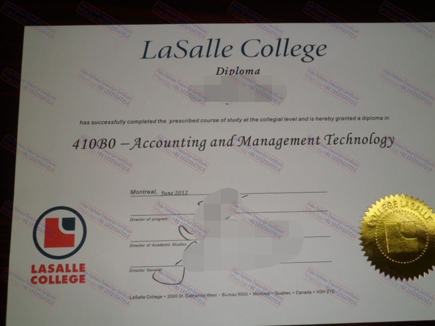 Buy fake Collège LaSalle Degree