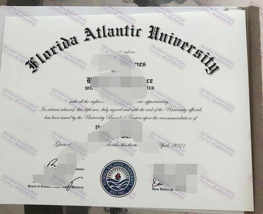 Buy fake Florida Atlantic University Degree