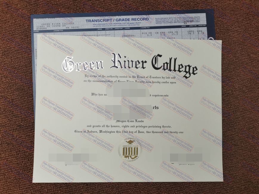 Buy fake Green River College Degree