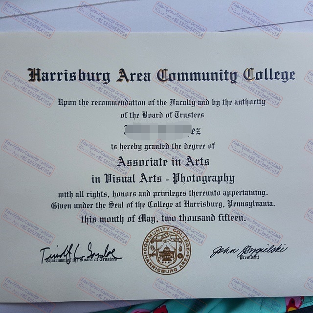 Buy fake Harrisburg Area Community College Diploma