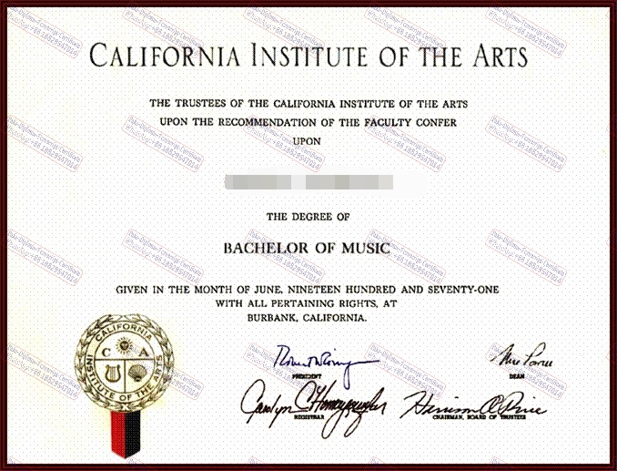 Buy fake How to create fake California Institute of the Arts Degree Diploma