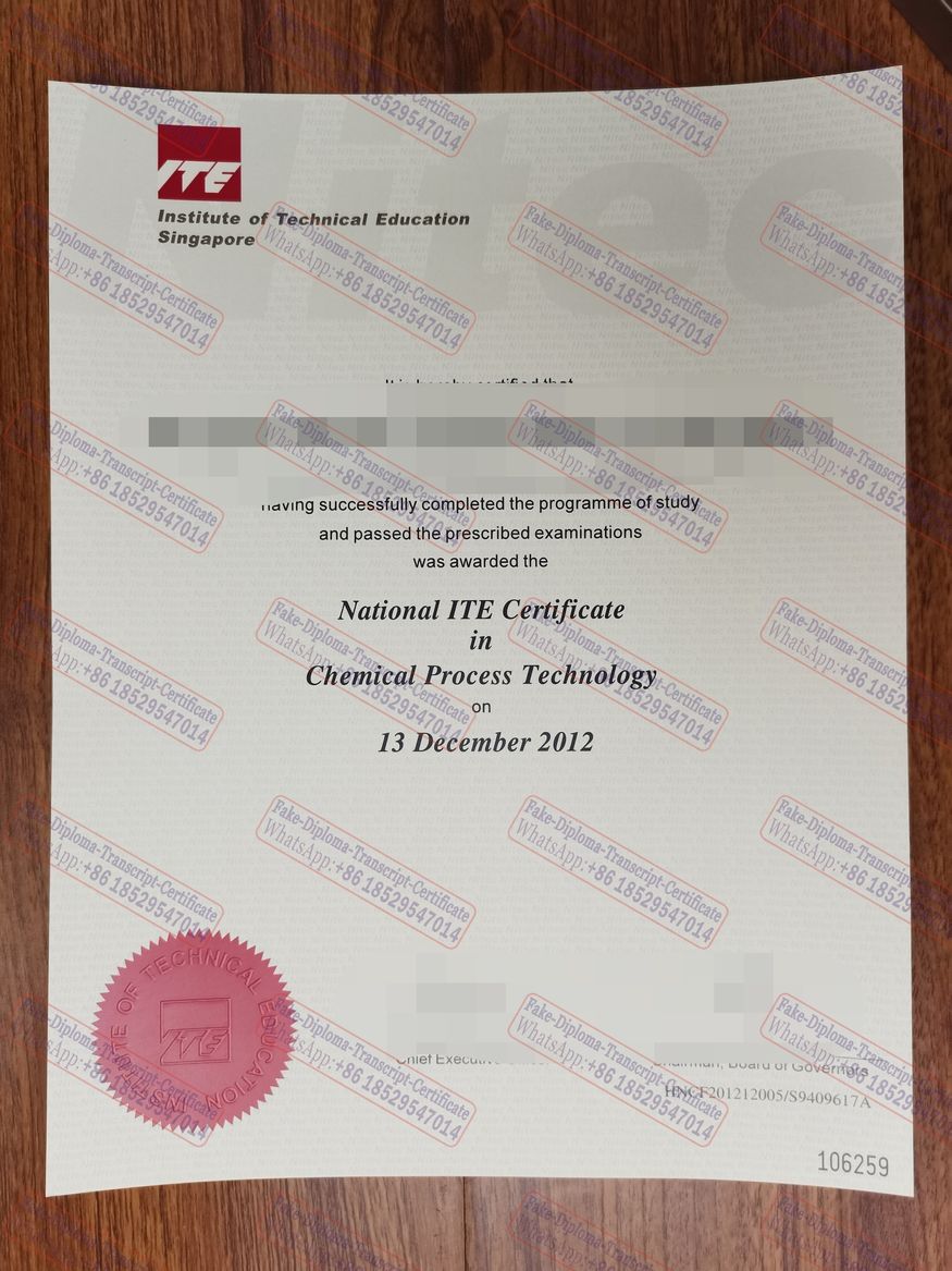 Buy fake Institute of Technical Education Diploma