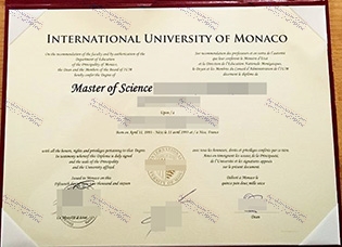 Buy fake International University of Monaco Diploma