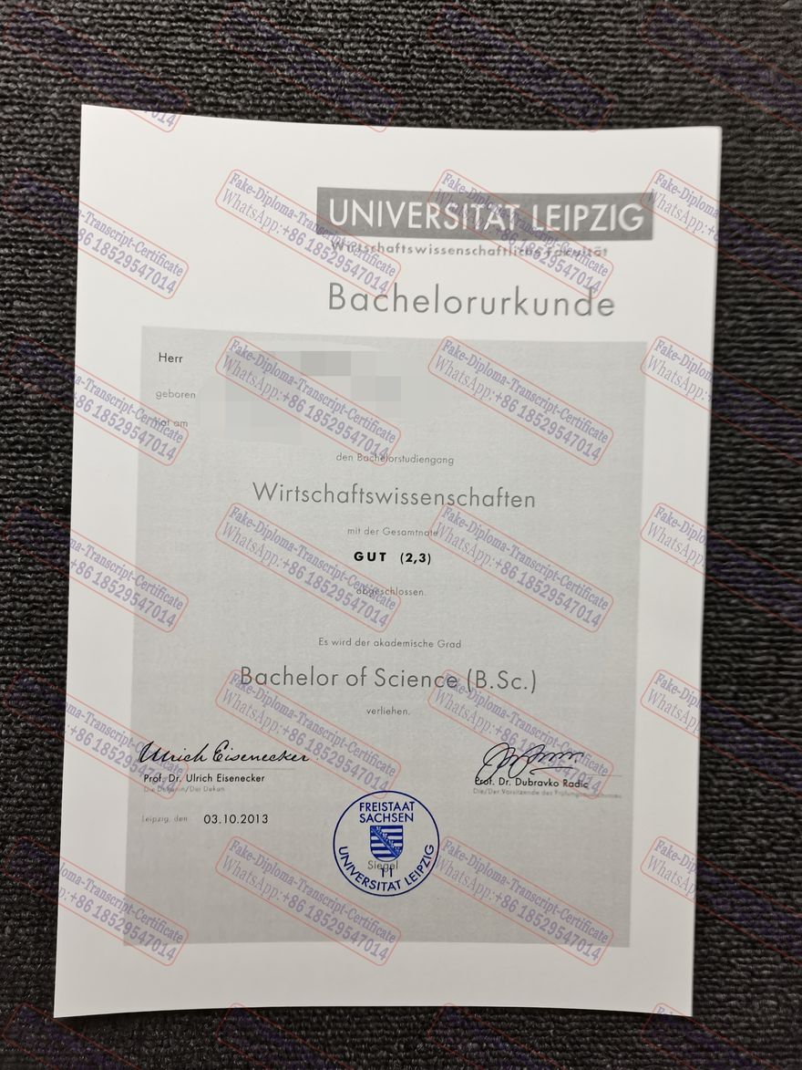 Buy fake Leipzig University Degree