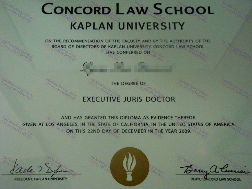 Buy fake Make fake How to purchase fake Concord Law School Degree Diploma Degree