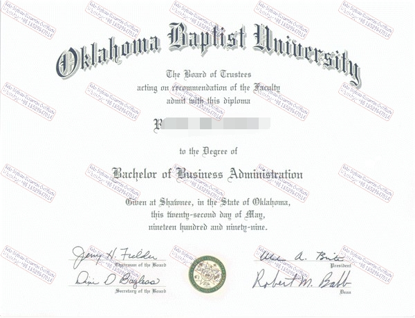 Buy fake The best website to buy fake Oklahoma Baptist University Degree Degree