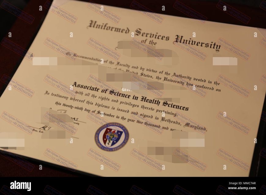 Buy fake Uniformed Services University Diploma