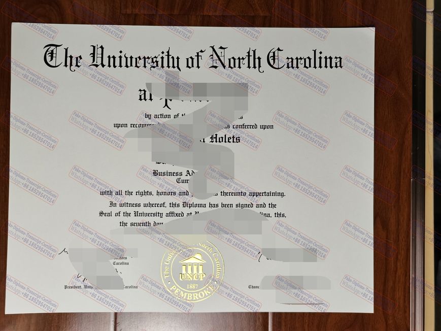 Buy fake University of North Carolina at Pembroke Degree