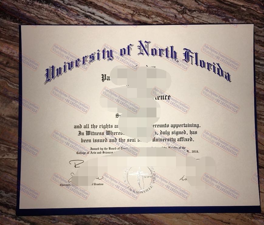 Buy fake University of North Florida Degree