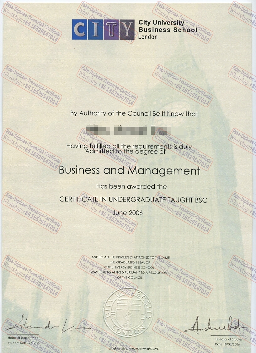 Buy fake city university business school london Degree