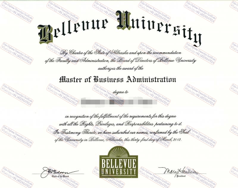 Copy Fake Buy fake Bellevue University Degree Diploma