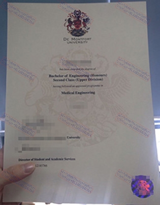 Copy Fake De Montfort University Certificate