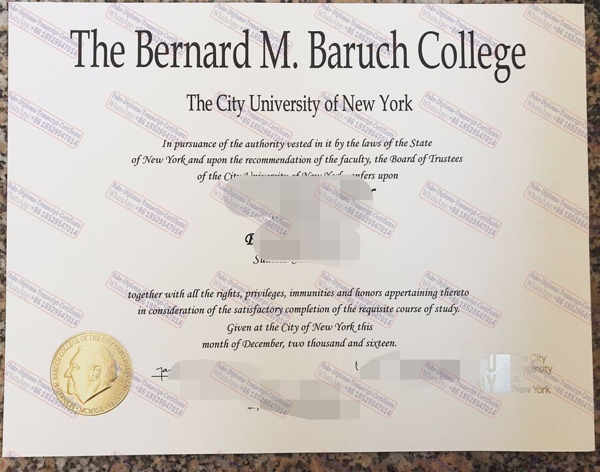 Copy Fake Make fake Best Fake Baruch College Degree Degree Diploma