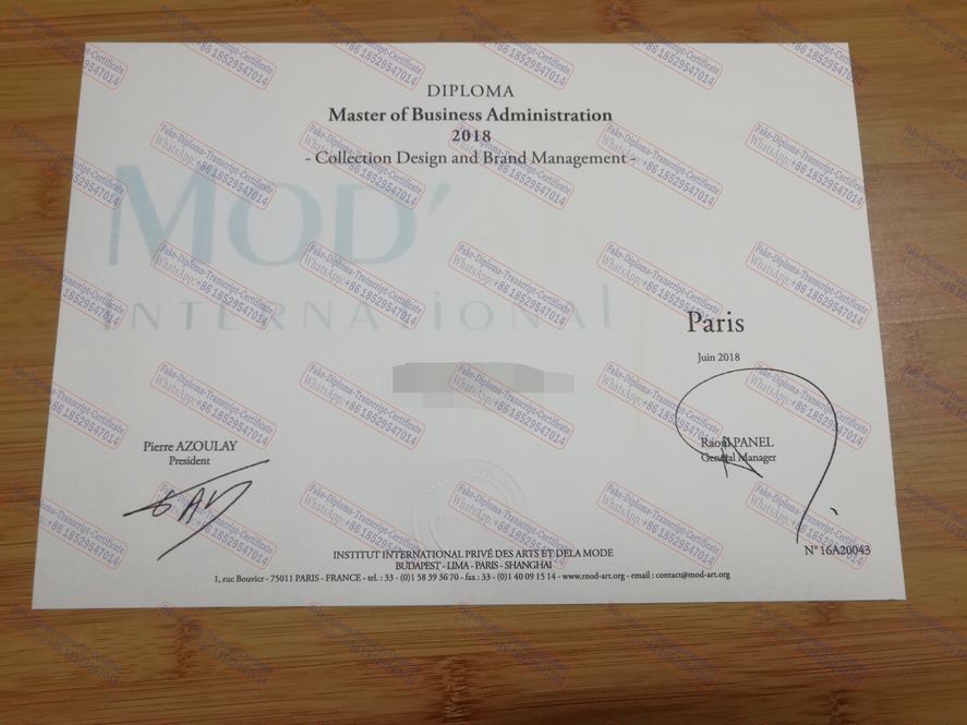 Copy Fake Mod—Art International Certificate