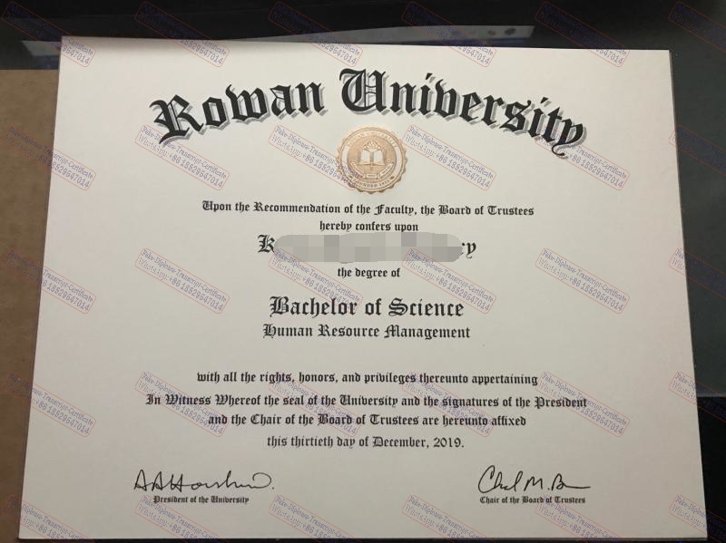 Copy Fake Rowan University Diploma