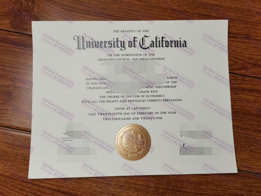 Copy Fake University of California, Los Angeles Degree