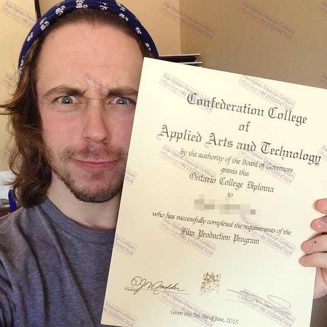 Fake Confederation College of Applied Arts and Technology Diploma