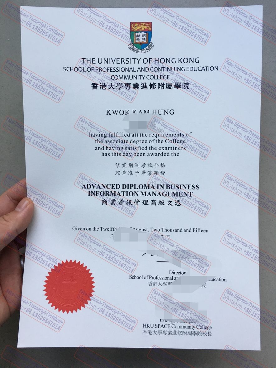 Fake HKU SPACE Community College Degree