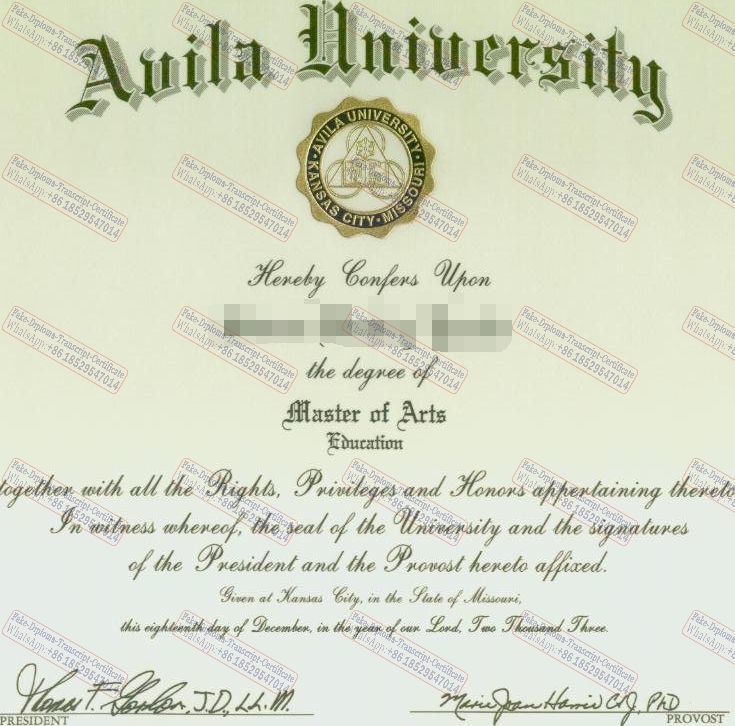 Fake Is it possible to buy fake Avila University Degree Degree