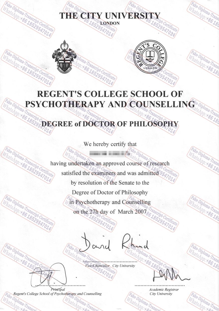 Fake London Metropolitan University Partnership Diploma Degree