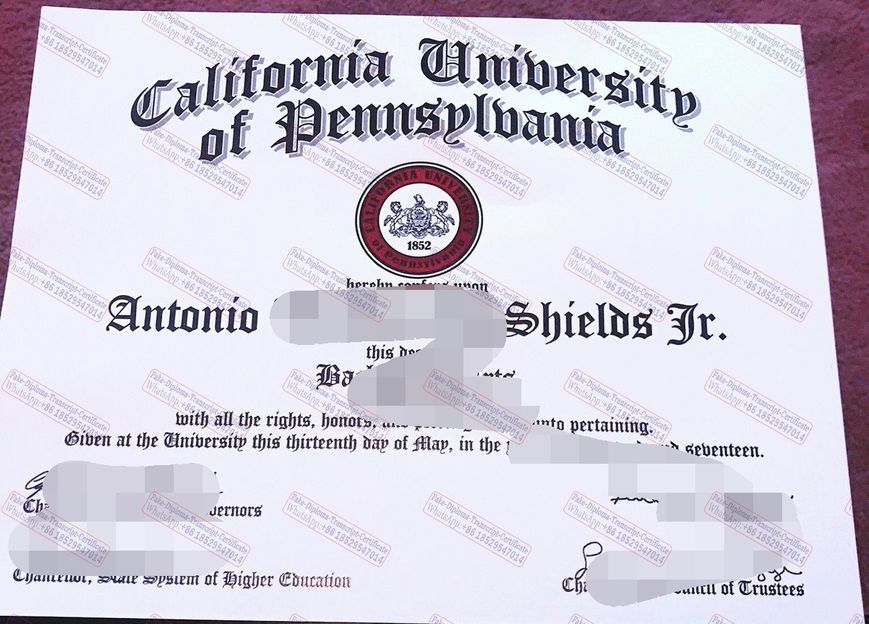 Fake Make fake California University of Pennsylvania Diploma Diploma