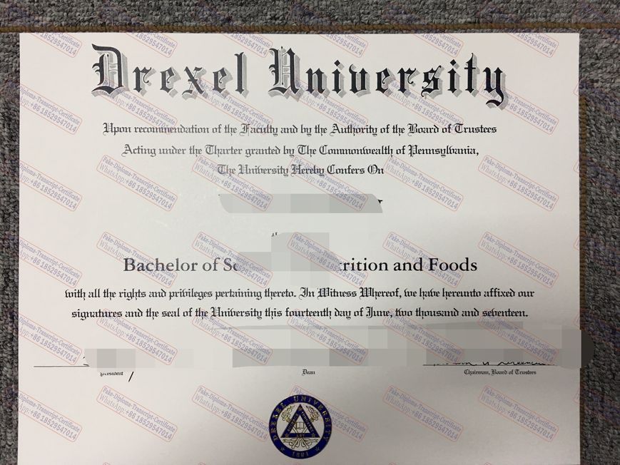 Fake Make fake Drexel University Degree Degree