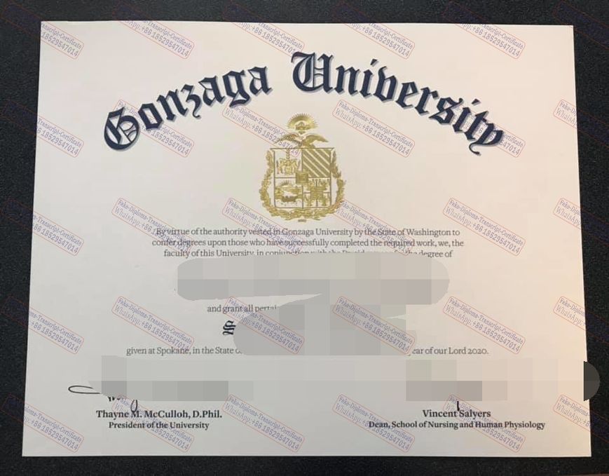 Fake Purchase fake Gonzaga University Degree Certificate