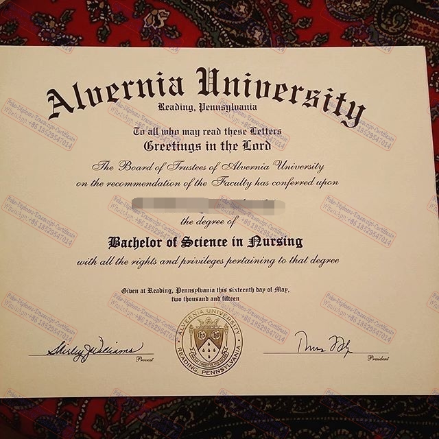 Fake Purchase phony How to purchase fake Alvernia University Diploma Certificate Certificate