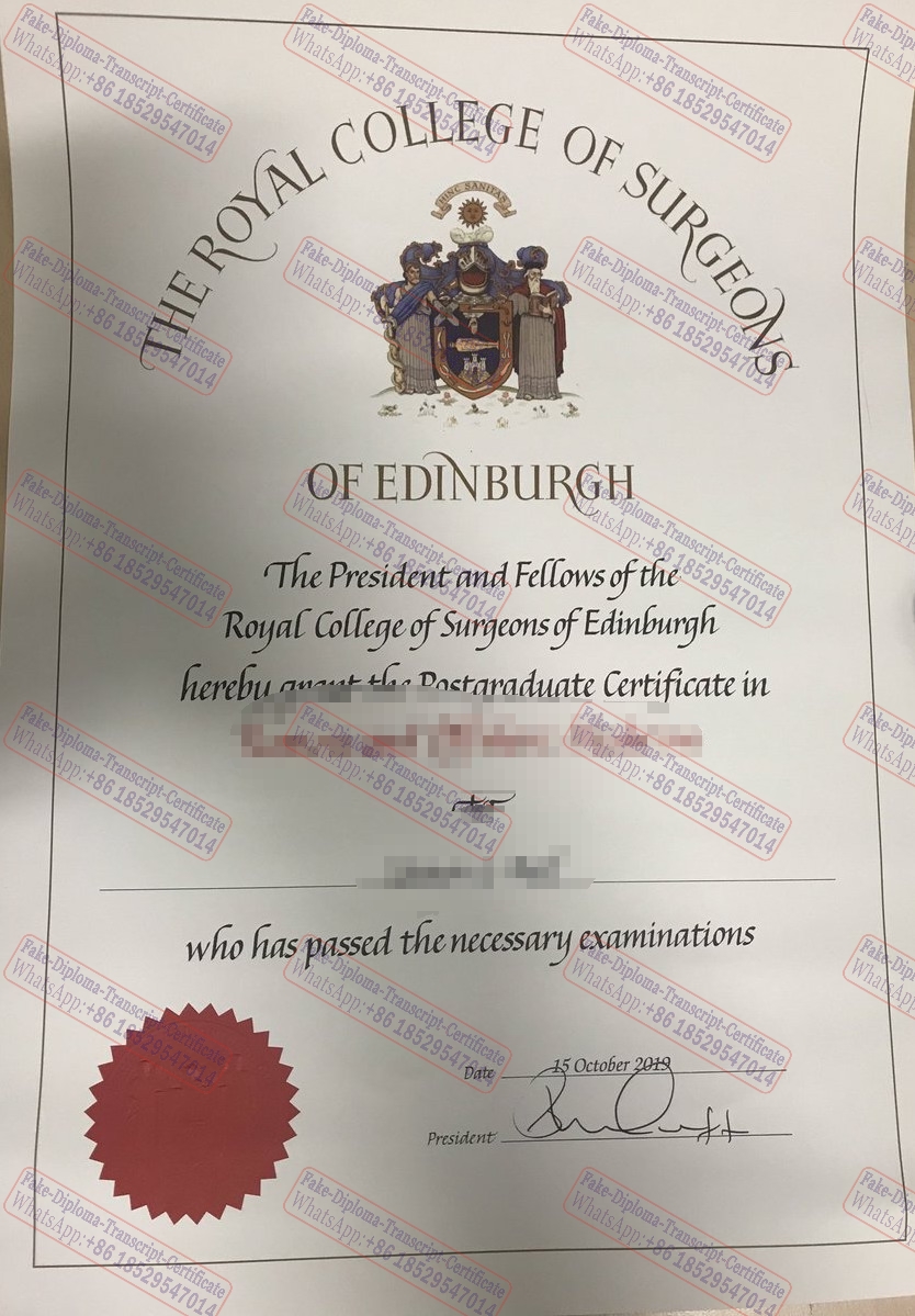 Fake Royal College of Surgeons Degree