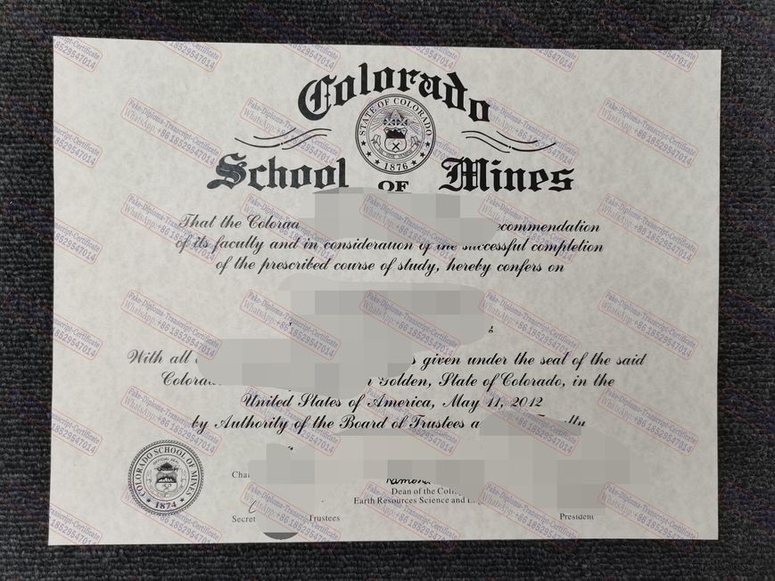 Fake The best website to buy fake Colorado School of Mines Degree Degree