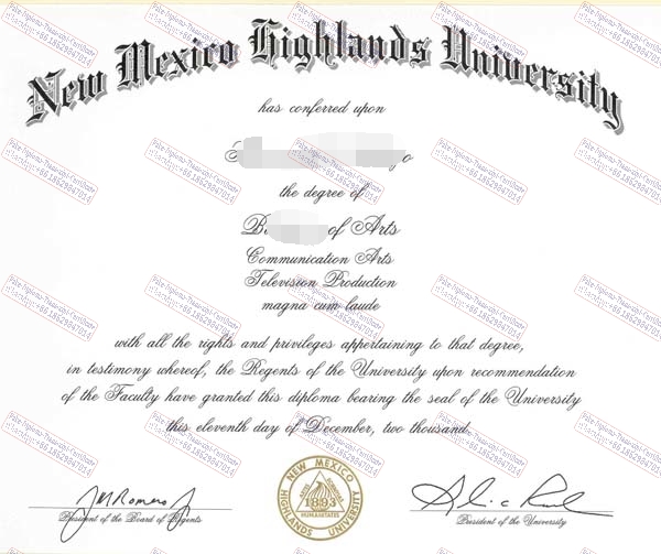 Fake The best website to buy fake New Mexico Highlands University Certificate Degree