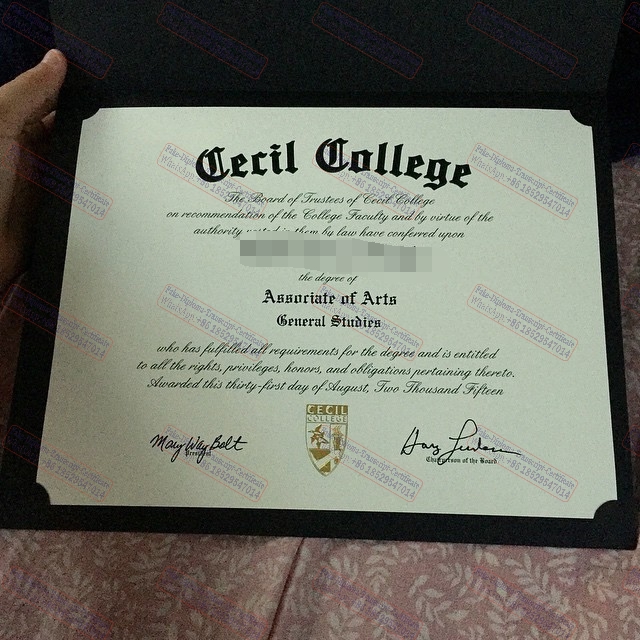 Fake The steps to buy fake Cecil College Certificate Diploma