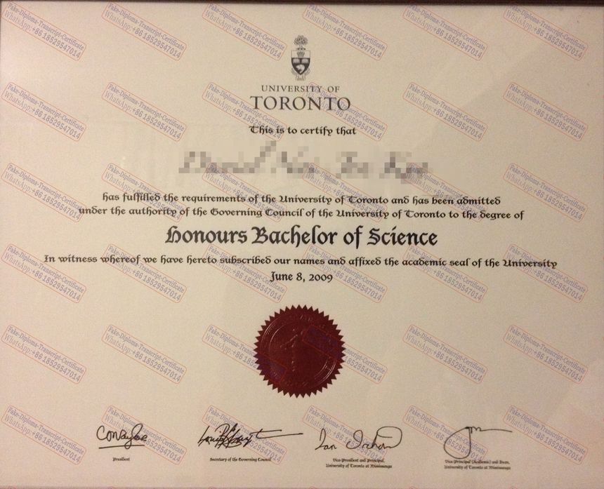 Fake University of Toronto Mississauga Degree