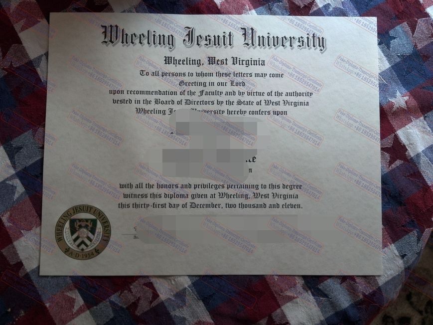 Fake Wheeling Jesuit University Degree