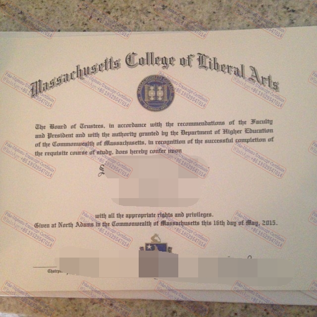 Fake massachusetts college of liberal arts Certificate