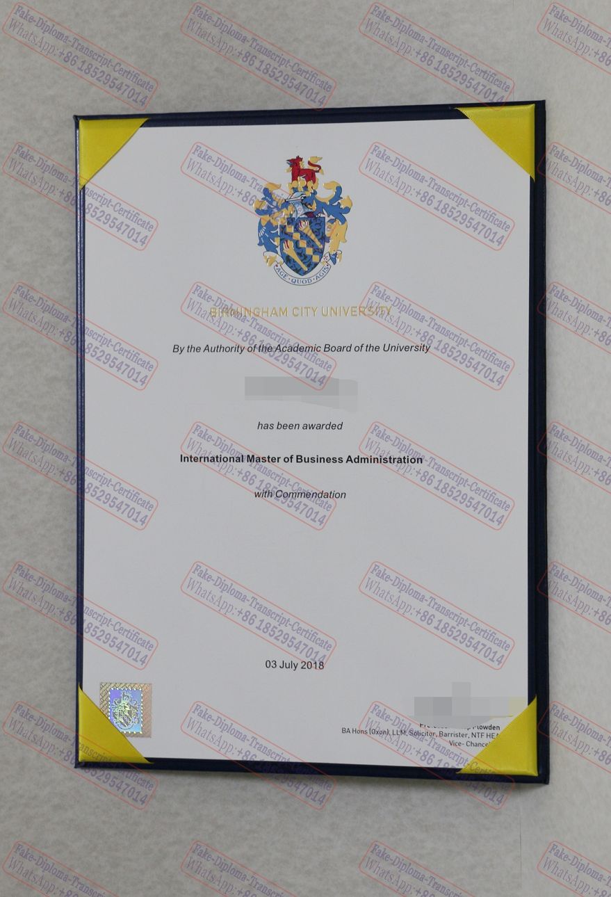 How Buy Fake Birmingham City University Certificate