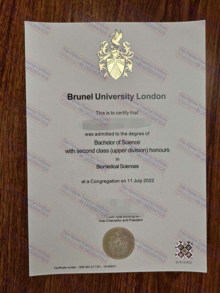 How Buy Fake Brunel University London Diploma