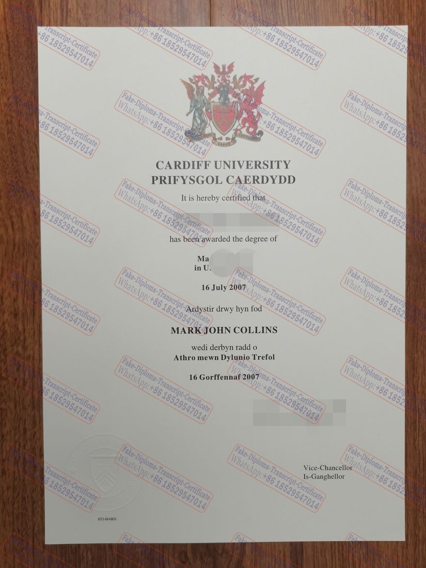 How Buy Fake Cardiff University Certificate