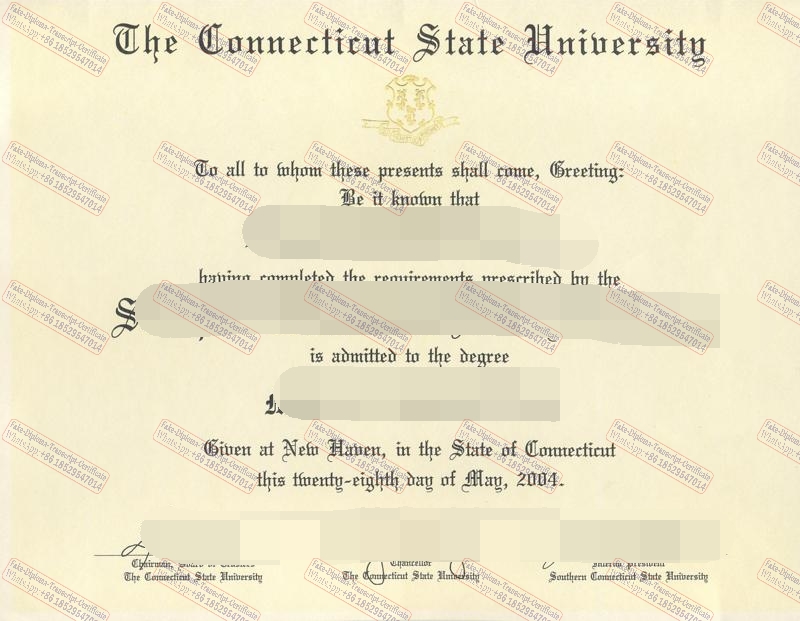 How Buy Fake Copy Fake Central Connecticut State University Degree Certificate